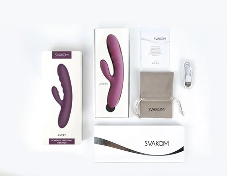 Averi Lilac klipni vibrator sa stimulatorom klitorisa