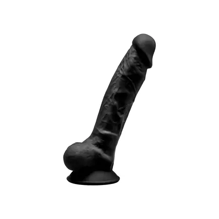 Silekd Dildo na usisnoj čaši model 1 (7), Crna