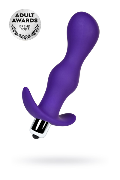 Analni čep sa vibracijama a-Tois bi TOIFA Kamet, veličina L, silikon, ljubičasta, 14 cm