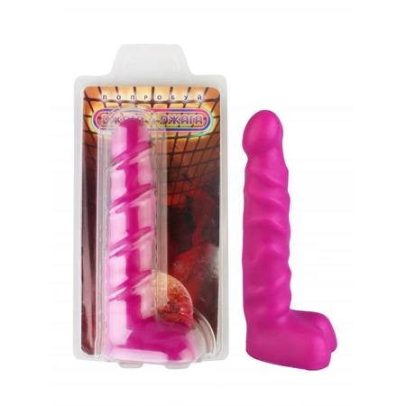 Analni stimulans sa skrotumom. Ljubičasta