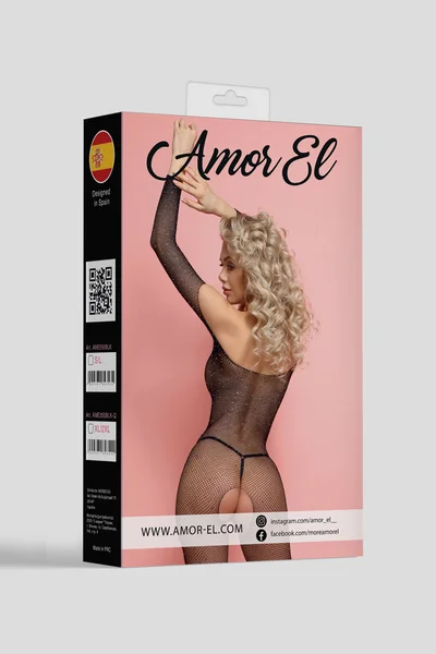 Esponela (bodi kombinezon) sa XL/XXL rhinestones