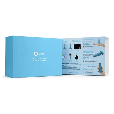 Set za analni sex - priprema i obuku B-Vibe Analni Education Set