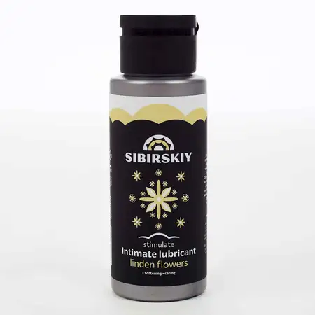 Uzbudljivo intimno mazivo SIBIRSKII sa mirisom cvetova lipe 100 ml