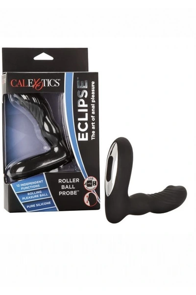 Punjivi silikonski masažer prostate Roller Ball probe sa funkcijom rotirajuća kugla