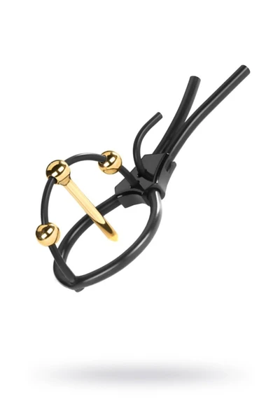 Prsten za glavu penisa sa stimulatorom uretre Mistim Plunging pete