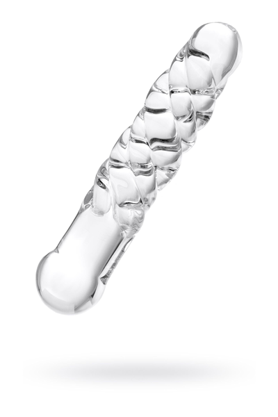 Sekus Glass dvostrani Dildo, staklo, prozirno, 16 cm