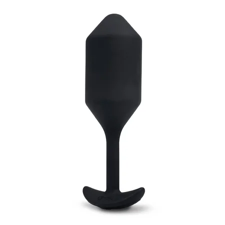 Čep za nošenje sa vibracijama crni B-Vibe Vibrating Snug plug 4