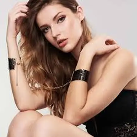 Lisice Bijoux Indiscrets Désir Metallique, crna