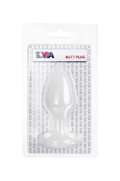 Toifa analna čaura, akril, bela, 9,5 cm, Ø 3,4 cm