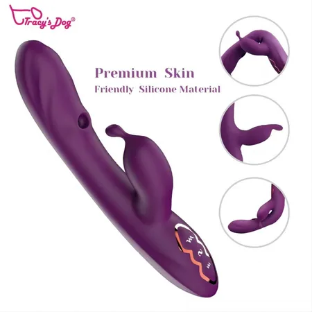 Vakuumski vibracioni masažer-zec G Spot Alpha Rabbit Vibrator