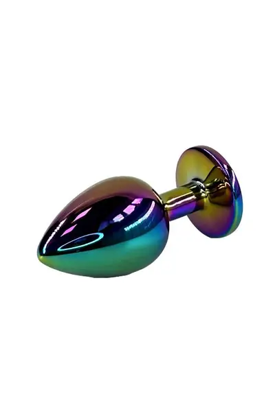 Analni čep sa kristalom boje neohrom (Large)