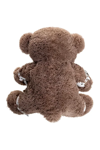 Pecado BDSM Bear vezivanje (okovi, lisice), prirodna koža, bela