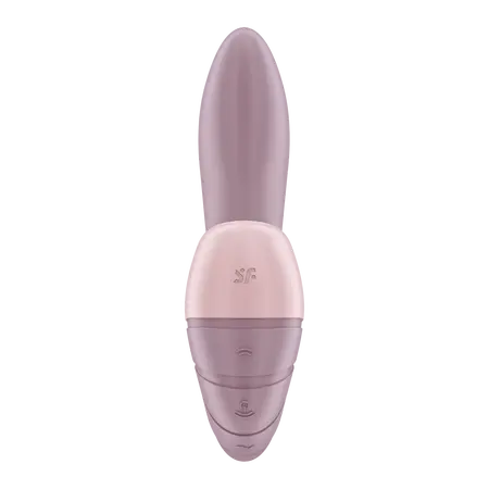 Vibrator sa vakuumskim stimulatorom Satisfier Supernova, roze