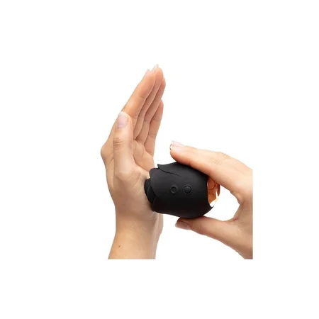 Beskontaktni stimulator klitorisa Black Rose Silicone Clitoral suction