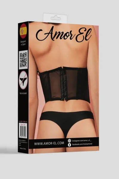 Korzet sa košticama i otvorenom šoljom