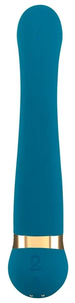 Vibracioni masažer sa temperaturnim režimima Hot ' n Cold tirkizna