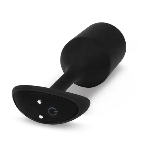 Čep za nošenje sa vibracijama crni B-Vibe Vibrating Snug plug 4