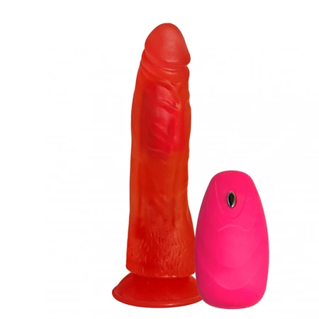 Vibromasažer je gel sa prisoskom. Pink №3