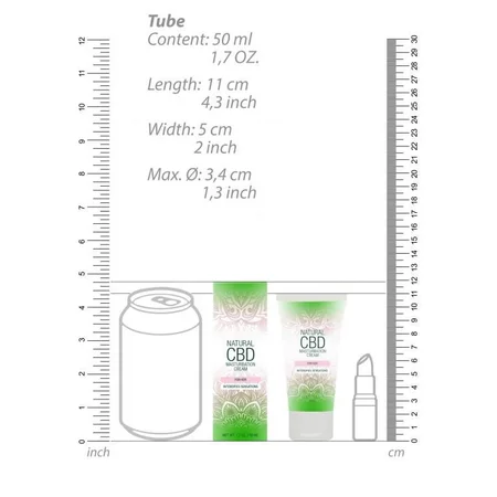 Natural CBD-50 ml krema za masturbaciju za nju