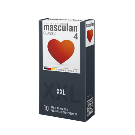 Masculan XXL kondomi povećane veličine, 10pcs.