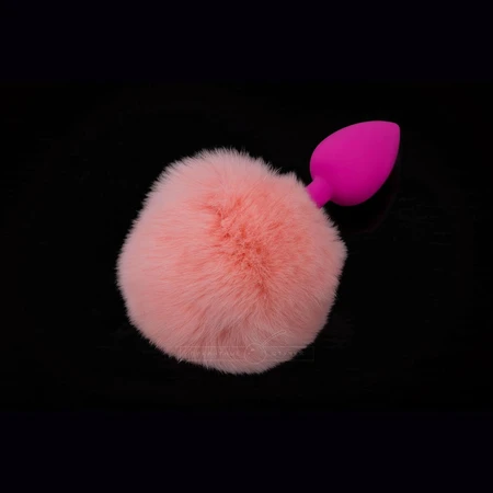 Silicon analni probočka sa repom her - Bezobrazne stvari, 6 cm