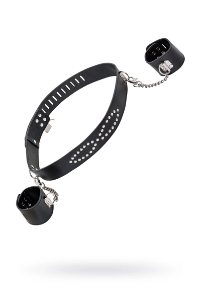 Toifa teatar adapter za vezivanje, kožni, crni