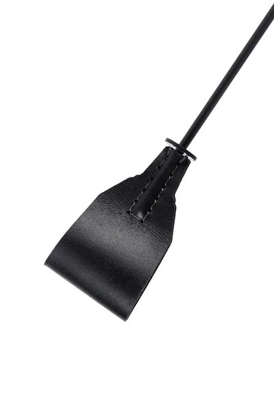 Pecado BDSM stack, sa metalnom drškom, koža, crna