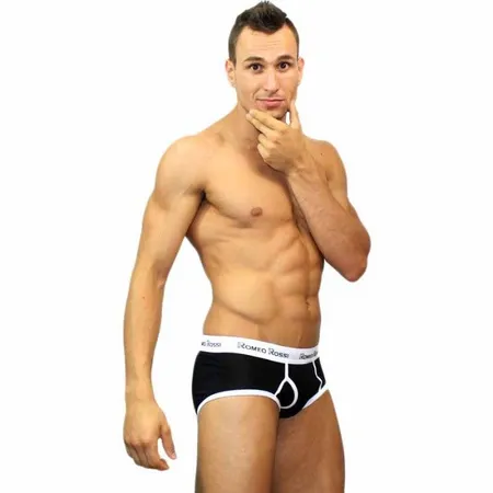 Gaćice muške brife su crne