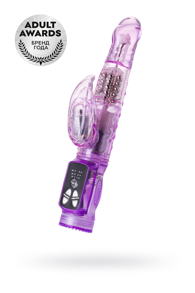 TOIFA a-Tois high-tech Fantasi klitorisni stimulans vibrator, TPE, ljubičasta, 22 cm