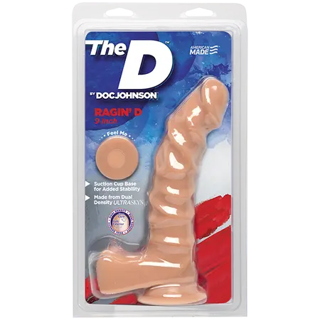 Dildo na usisnoj čaši the D™ - Ragin ' D 9-Vanilla