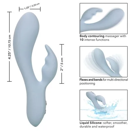Ultra flexibilni vibrator zec CONTOUR Kali