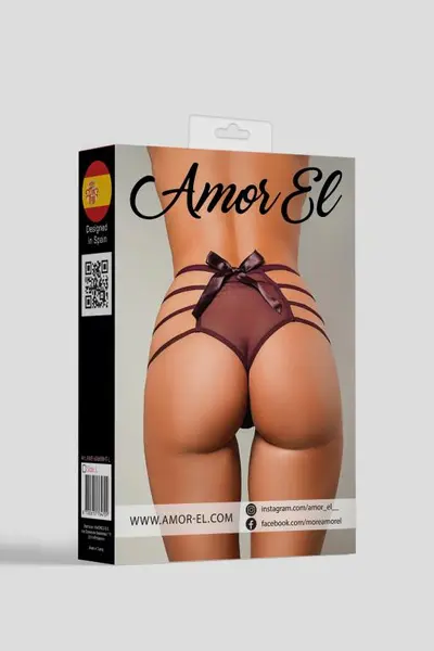 Visoke gaćice M Plum