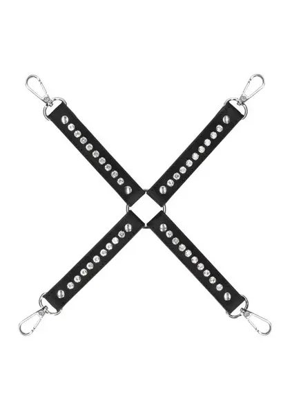 Fixator (krstovina) za BDSM igre Diamond Studded Hogtie