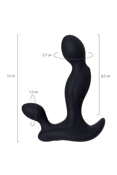 Analni stimulator POPO Pleasure by toifa Vela, silikon, Crna