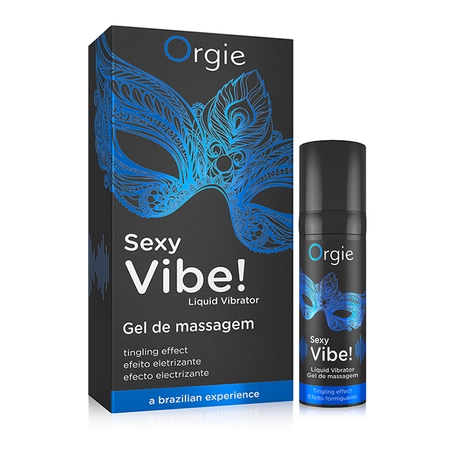 Orgie Seki Vibe Likuid Vibrator gel sa vibracionim efektom, 15 ml