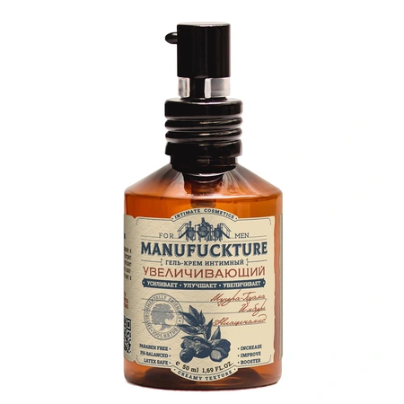 Intimna gel krema sa povećanjem efekta MANUFUCKTURE od 50 ml
