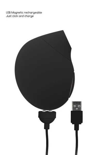 Ergonomski ženski masažer Irresistible Seductive, crni