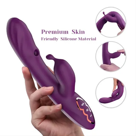 Vakuumski vibracioni masažer-zec G Spot Alpha Rabbit Vibrator