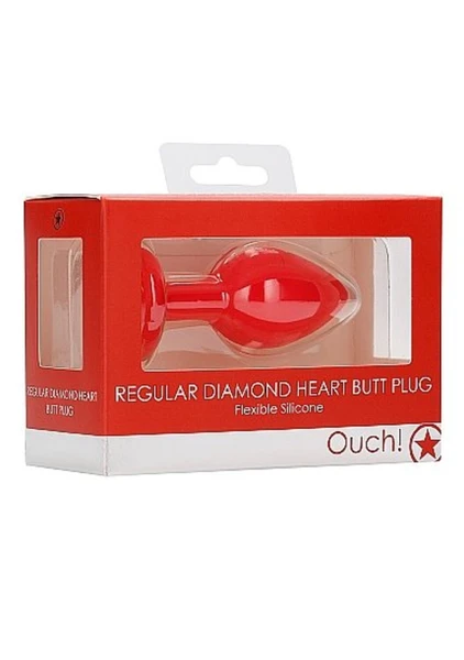 Diamond Heart Butt Plug Analni čep