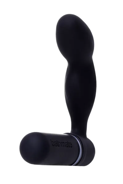 Stimulator prostate Bathmate Vibe, ABS plastika, Crna, 10,5 cm