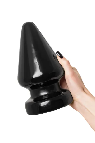 Analna čaura TOIFA Popo Pleasure Draco β, PVC, Crna, 21 cm, Ø 11,5 cm