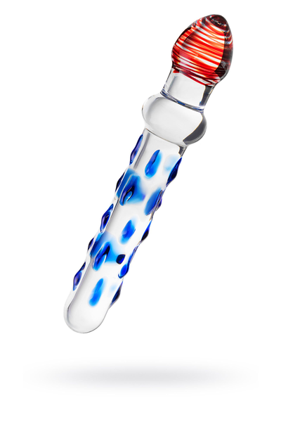 Sekus Glass dvostrani Dildo, staklo, prozirno, 20 cm