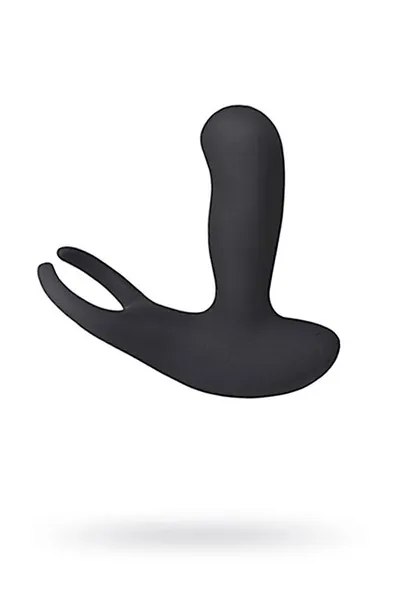 Levett Earl stimulator prostate, silikon, crni, 14,8 cm