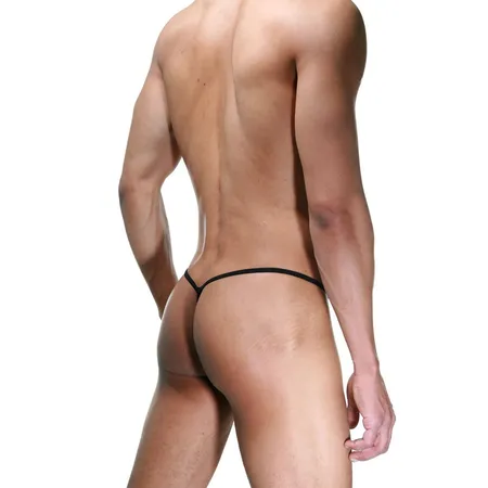 Gaćice muške tange sa žutim resama