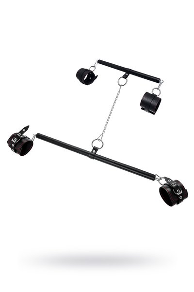 Pecado BDSM komplet za vezivanje, 4 tačke fixacije, veliki odstojnik, mali odstojnik, okovi, lisice