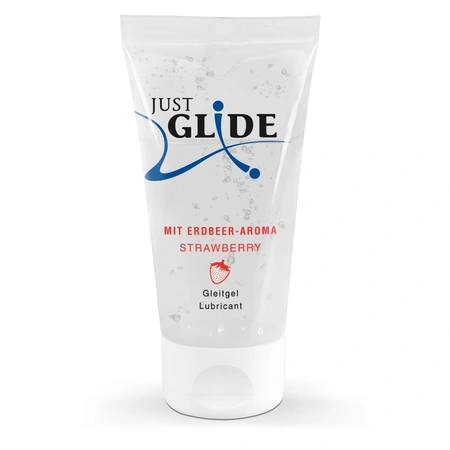 Just Glide Stravberri mazivo na bazi vode, 50 ml