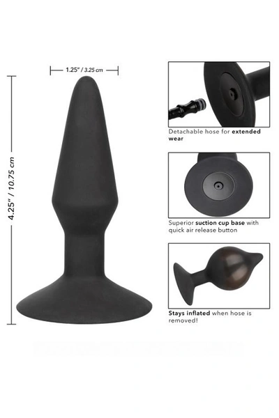 Proširivi Analni čep sa odvojivim crevom Silicone Inflatable plug (Medium)