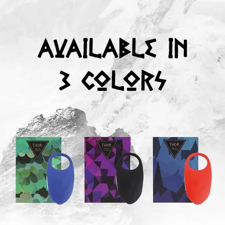 Prsten erekcije sa vibracijom Thor Cockring Black