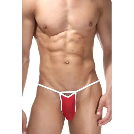 Muške tange su crveno-bele