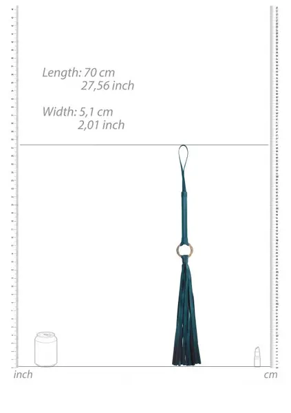 Bič Ouch Ouch! - Flogger - Green